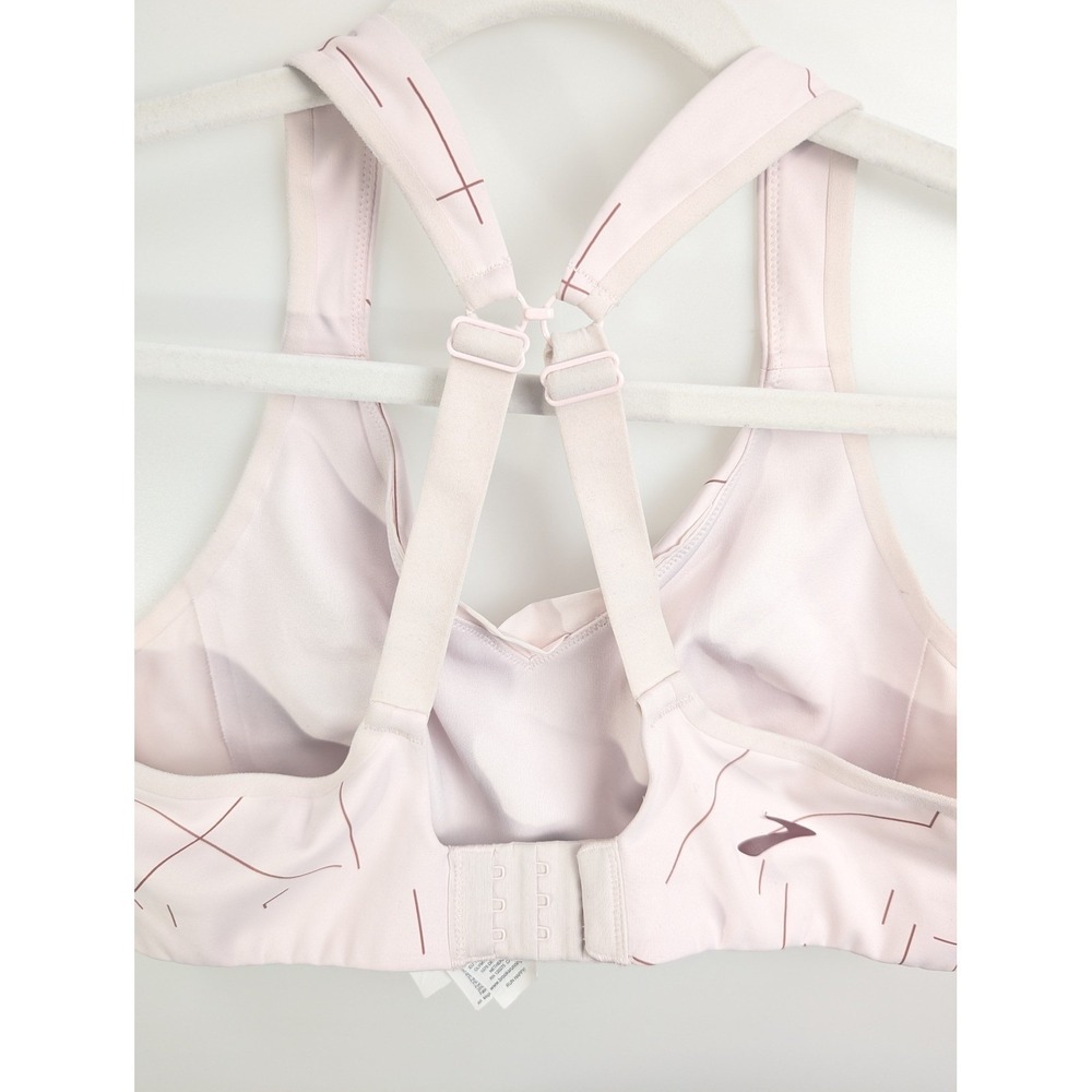 Brooks Drive Convertible High Impact Sports Bra Size 36C Pink Convertible 350081 - Picture 5 of 9